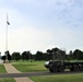 American Flag and Fort McCoy