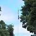 American Flag and Fort McCoy