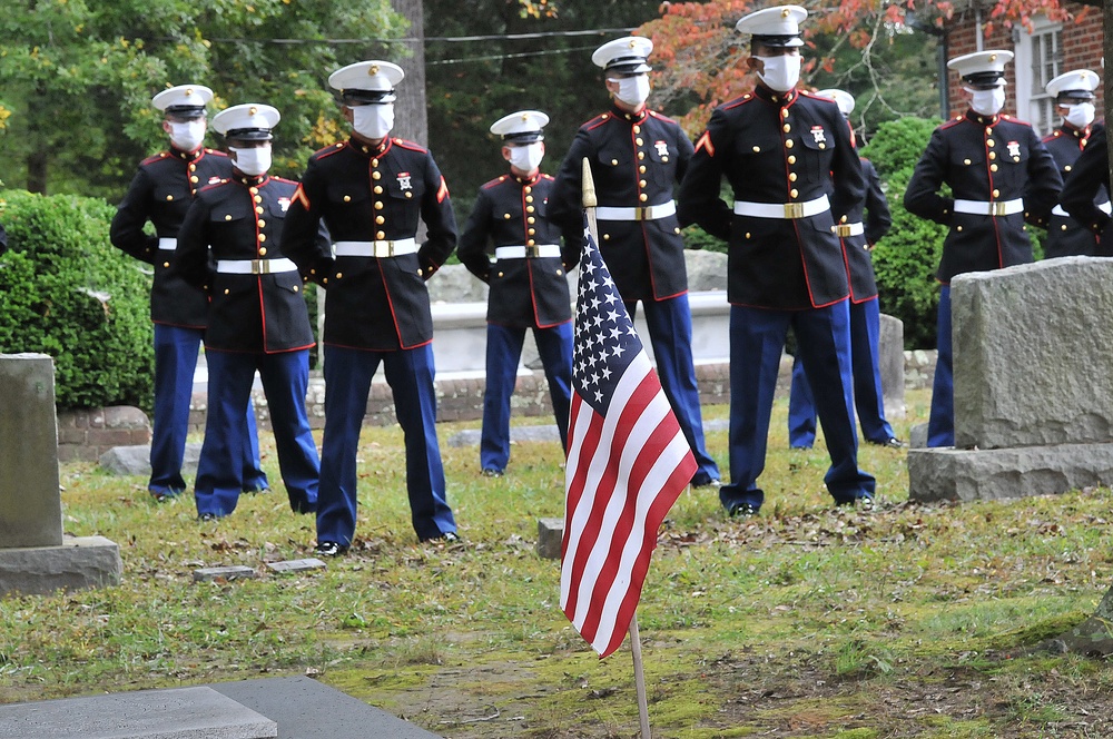 Dressing up tradition: COVID-19 prompts Marines to put polish on ‘Chesty’ Puller event