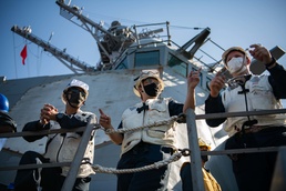 KEEN SWORD 21 - U.S. Navy/JMSDF Replenishment at Sea