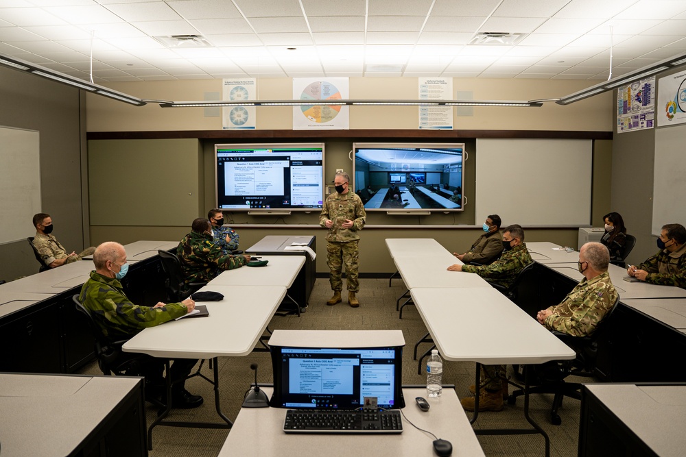 International military leaders tour Army University