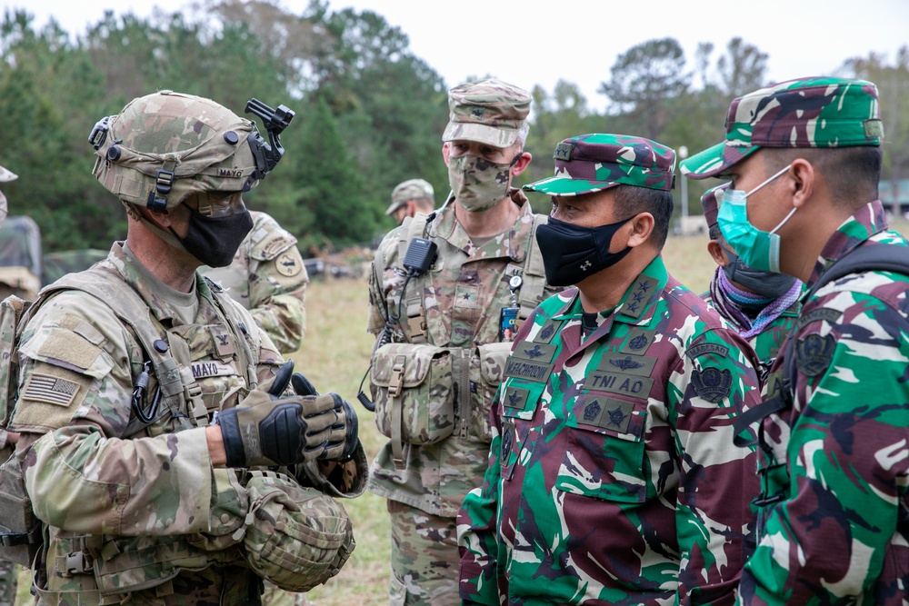 JRTC 21-01 TNI VCSA visit