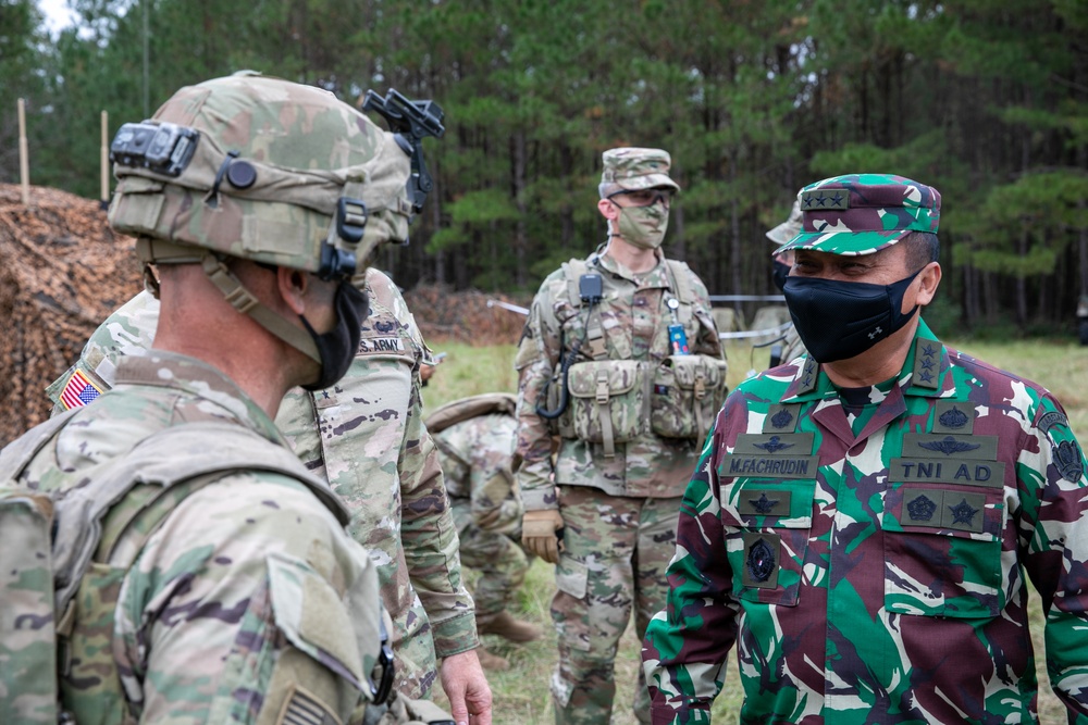 JRTC 21-01 TNI VCSA visit