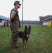 Security Bn Quantico Supports MEFEX 21.1 with Bomb Sniffing Dog