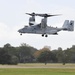 MV-22B Ospreys fly over Gulf Coast
