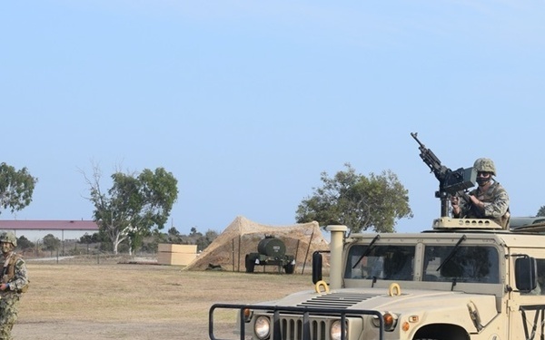Naval Mobile Construction Battalion FOUR conducts a Field Training Exercise (FTX)