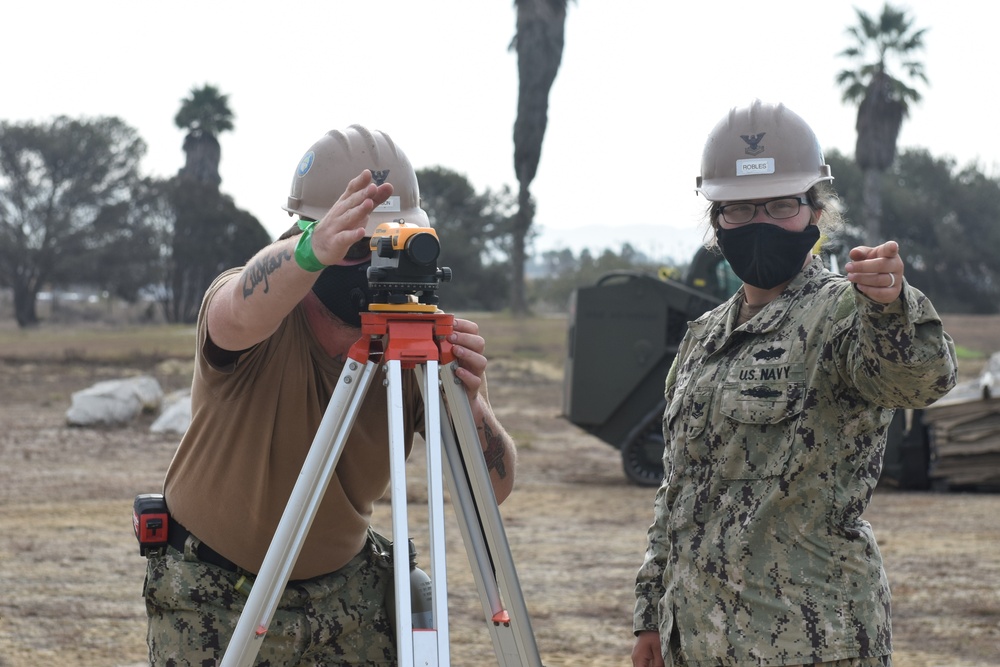 Naval Mobile Construction Battalion FOUR conducts a Field Training Exercise (FTX)