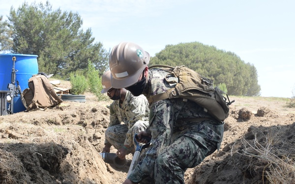 Naval Mobile Construction Battalion FOUR conducts a Field Training Exercise (FTX)