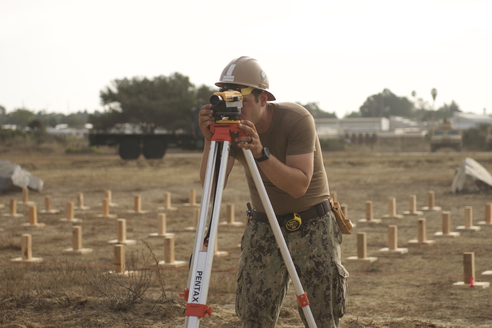 Naval Mobile Construction Battalion FOUR conducts a Field Training Exercise (FTX)