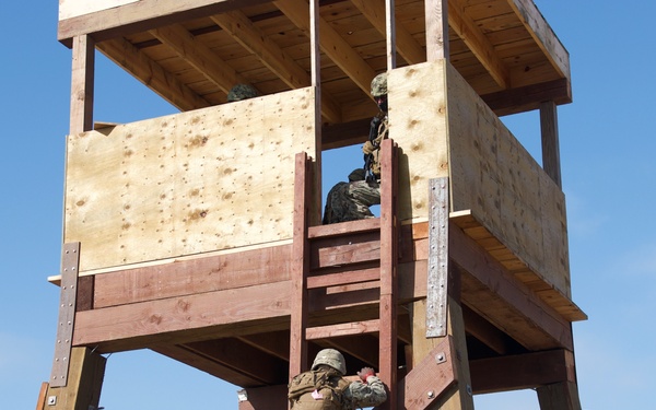 Naval Mobile Construction Battalion FOUR conducts a Field Training Exercise (FTX)