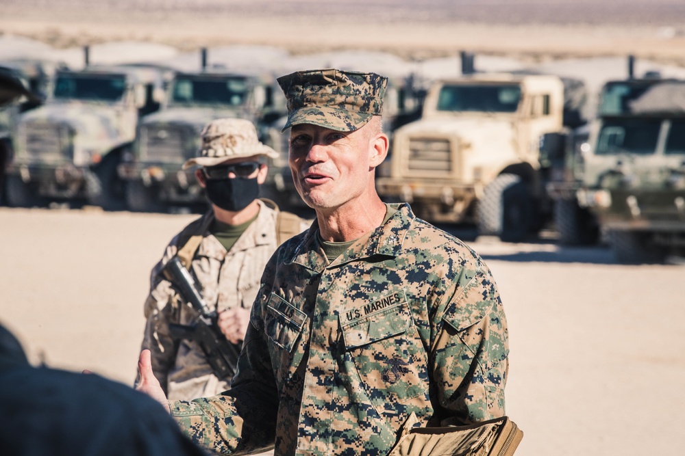 Dvids - Images - Clr-2 Commanding Officer Visits Camp Wilson [image 2 