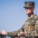 CLR-2 Commanding Officer Visits Camp Wilson