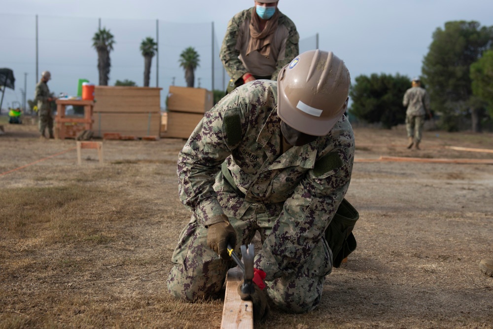 Dvids - Images - Naval Mobile Construction Battalion Four Conducts A 