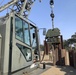 NMCB-5 Practices Pile Driving with 50-ton Crane