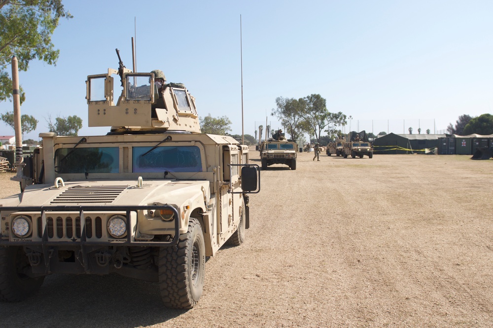 Naval Mobile Construction Battalion FOUR conducts a Field Training Exercise (FTX)