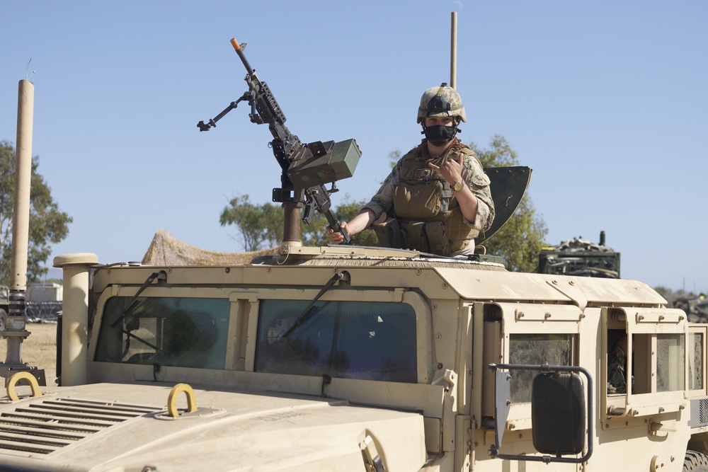 Naval Mobile Construction Battalion FOUR conducts a Field Training Exercise (FTX)