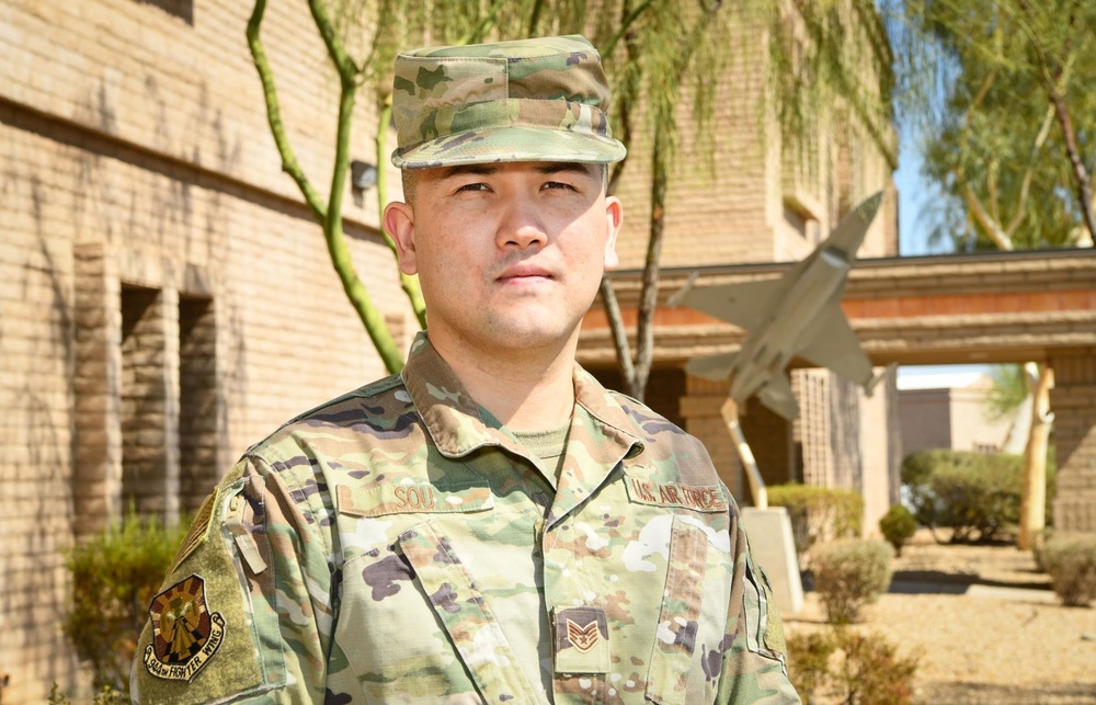 The 944th FW October Warrior of the Month: Staff Sgt. Daniel Sou