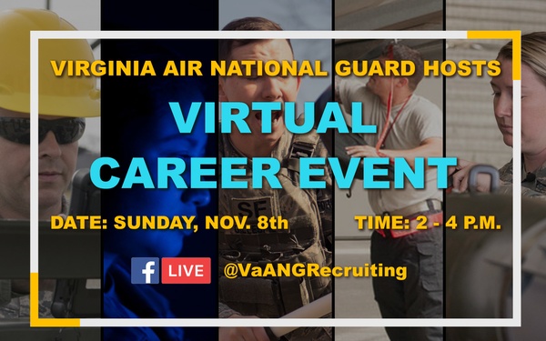 Virginia Air National Guard recruiters host Facebook Live career event