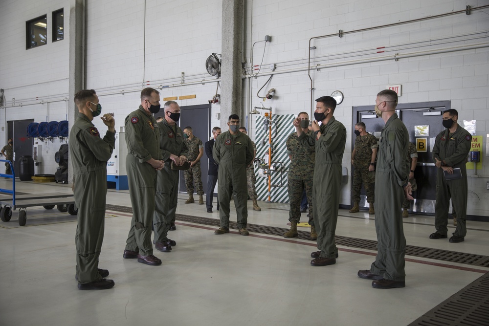 Deputy Commandant Visits MCAS Yuma