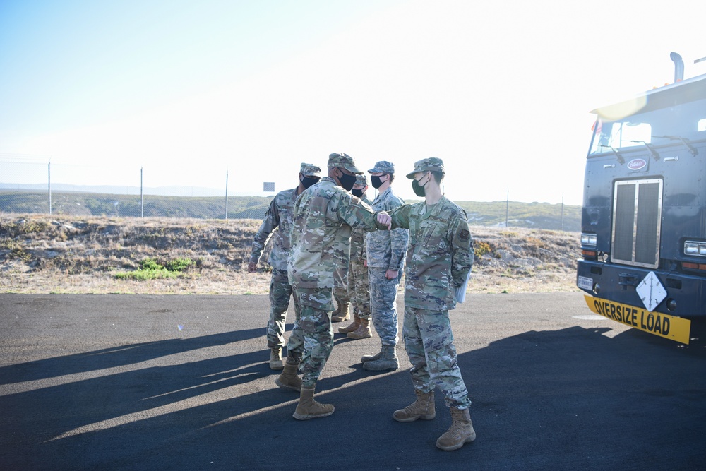 CSAF Brown visits VAFB