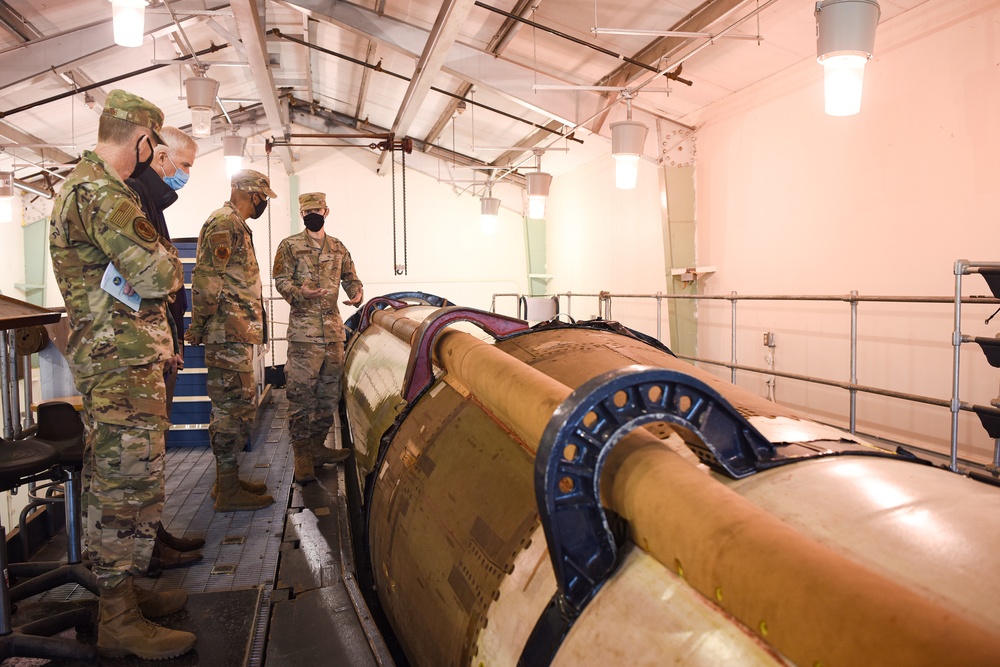 CSAF Brown visits VAFB