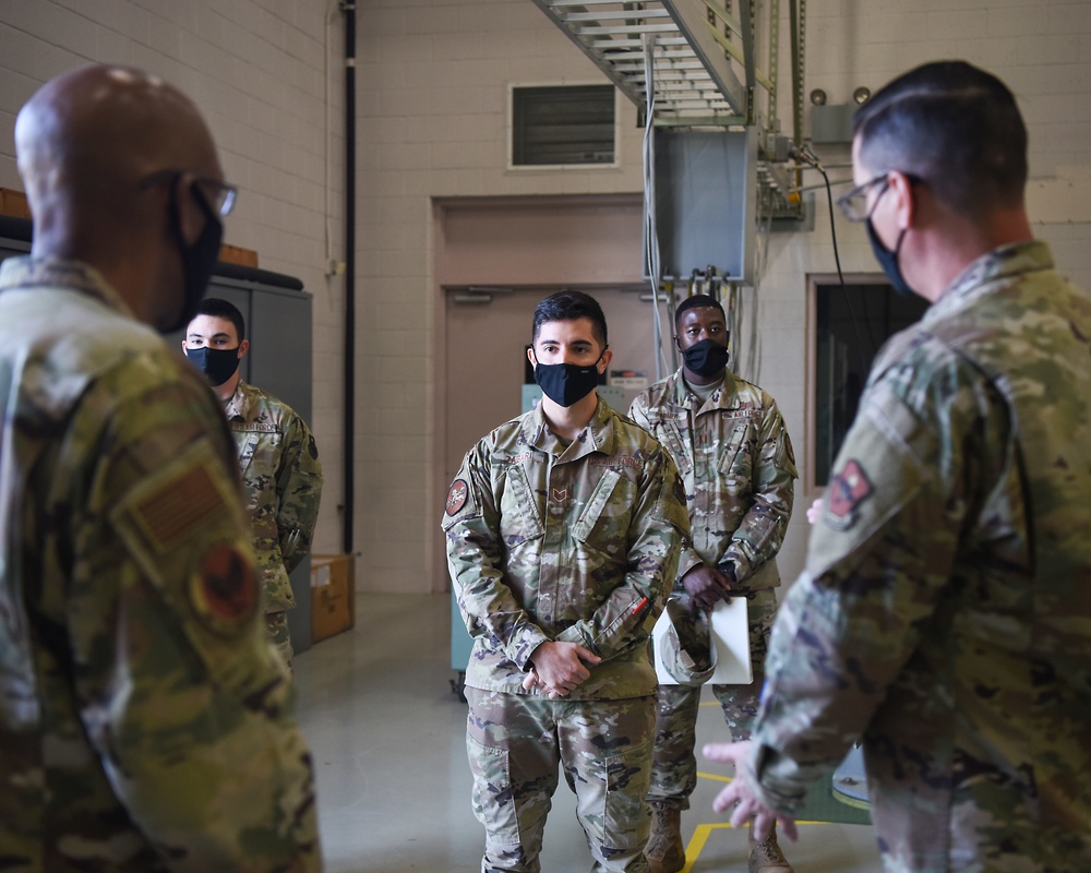 CSAF Brown visits VAFB