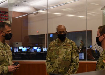 Gen. Brown makes first visit to VAFB as CSAF