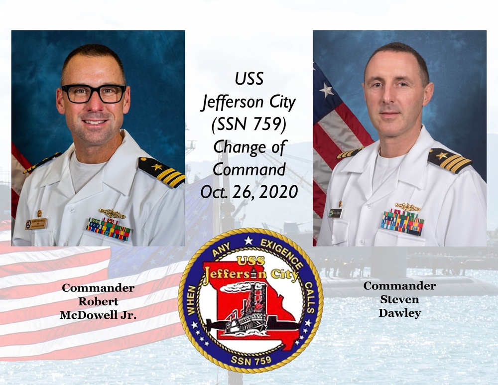 USS Jefferson City Conducts Change of Command