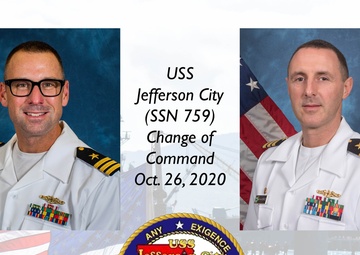 USS Jefferson City Conducts Change of Command
