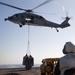 USNS Guadalupe replenishes USS Somerset while underway