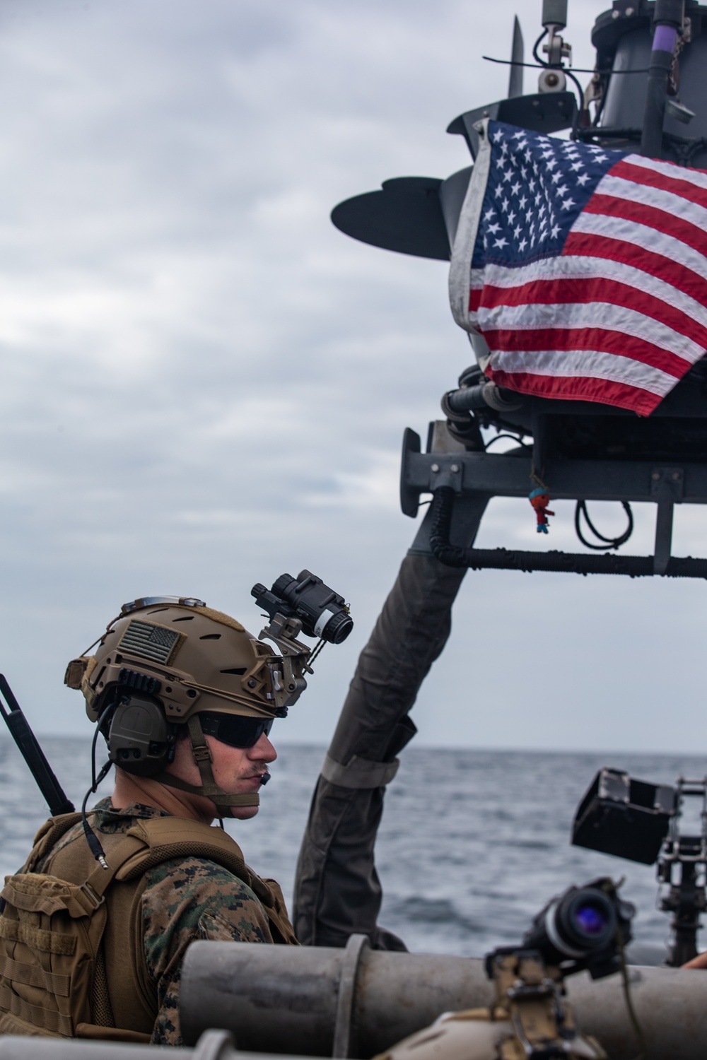 15th MEU All-Domain Reconnaissance Detachment conducts small boat training