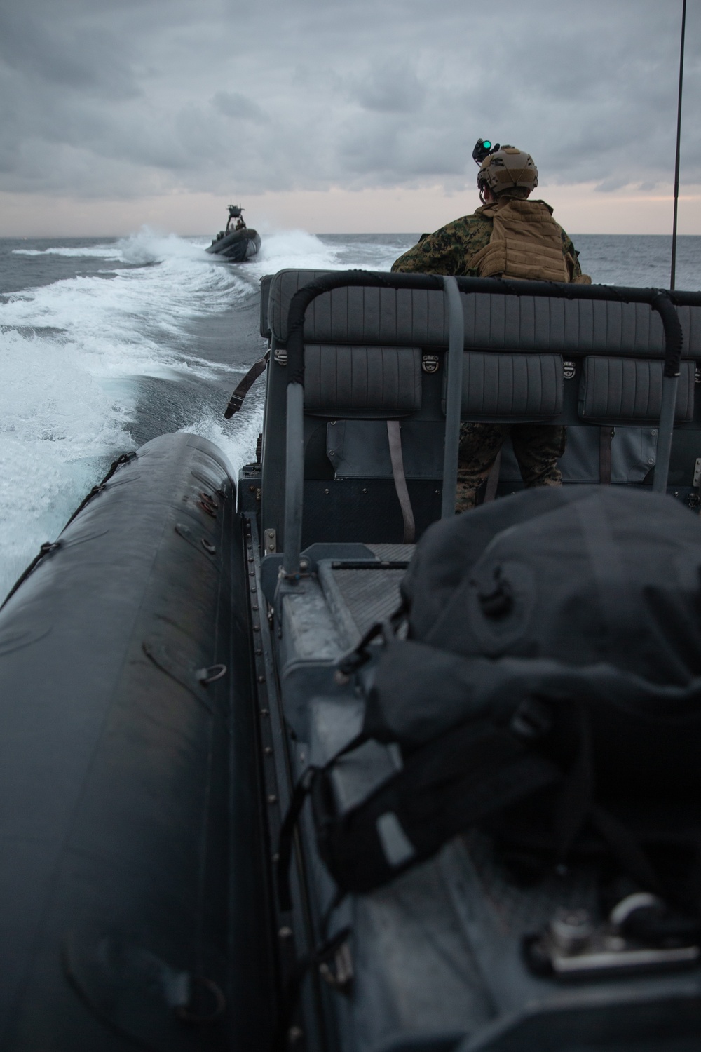 15th MEU All-Domain Reconnaissance Detachment conducts small boat training