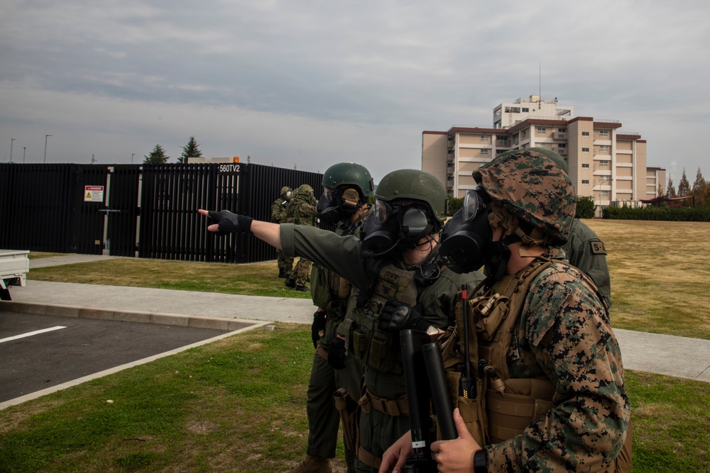 Exercise Active Shield 2020: Simulated Gas Attack