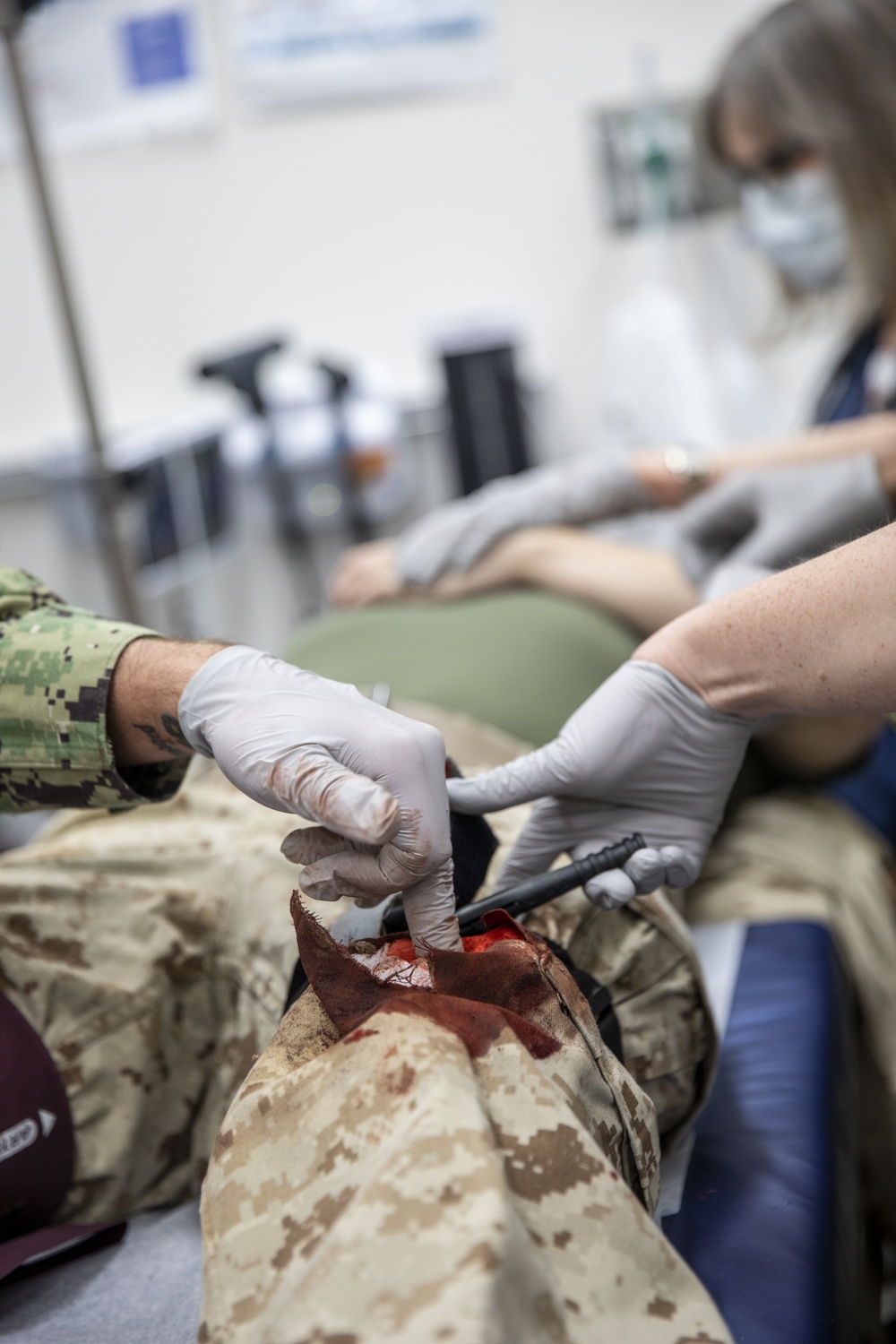 Exercise Active Shield 2020: Simulated Casualty Evacuation
