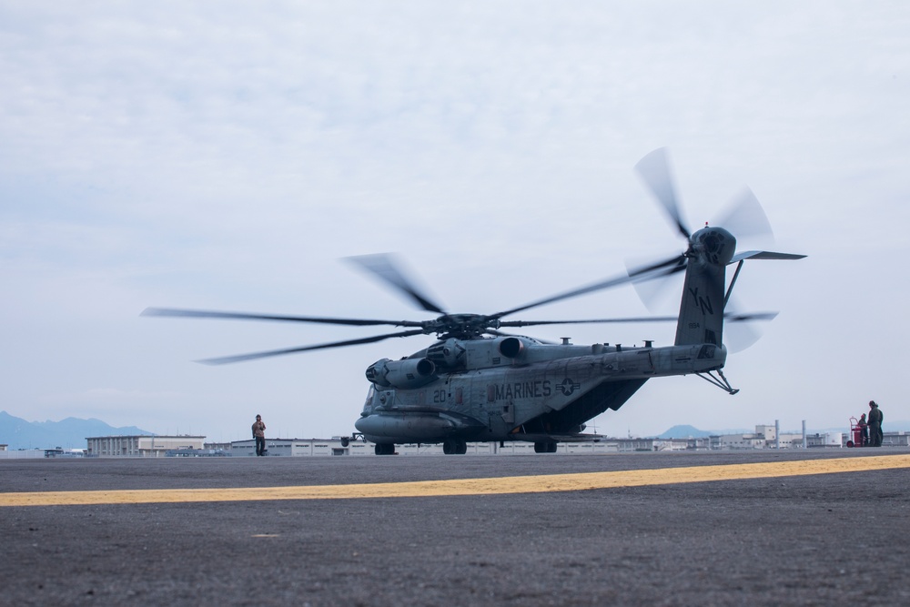 Exercise Active Shield 2020: CH-53E Flight