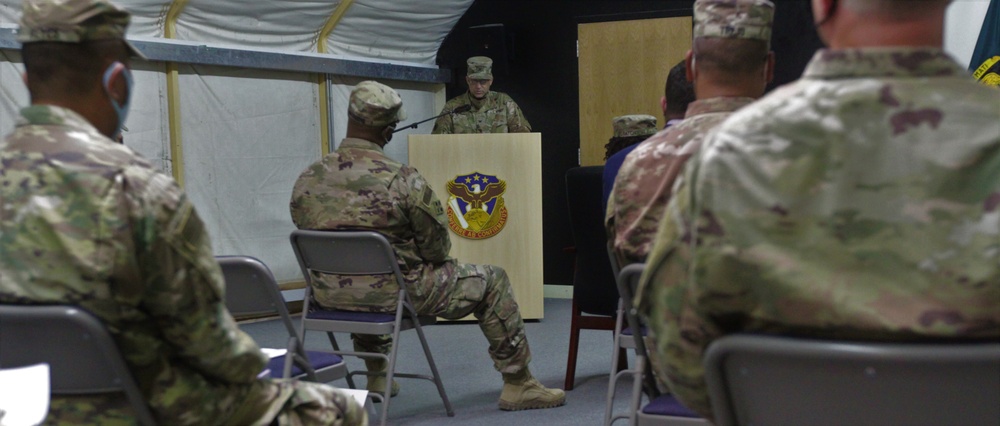 408th Contracting Support Brigade Senior Enlisted Advisor Change of Responsibility Ceremony