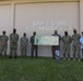NSF Diego Garcia presents check to MWR