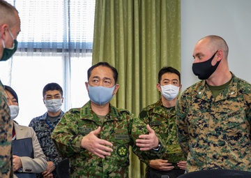 Exercise Active Shield 2020: Gen. Koji Yamazaki Visits MCAS Iwakuni
