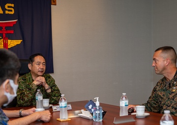 Exercise Active Shield 2020: Gen. Koji Yamazaki Visits MCAS Iwakuni