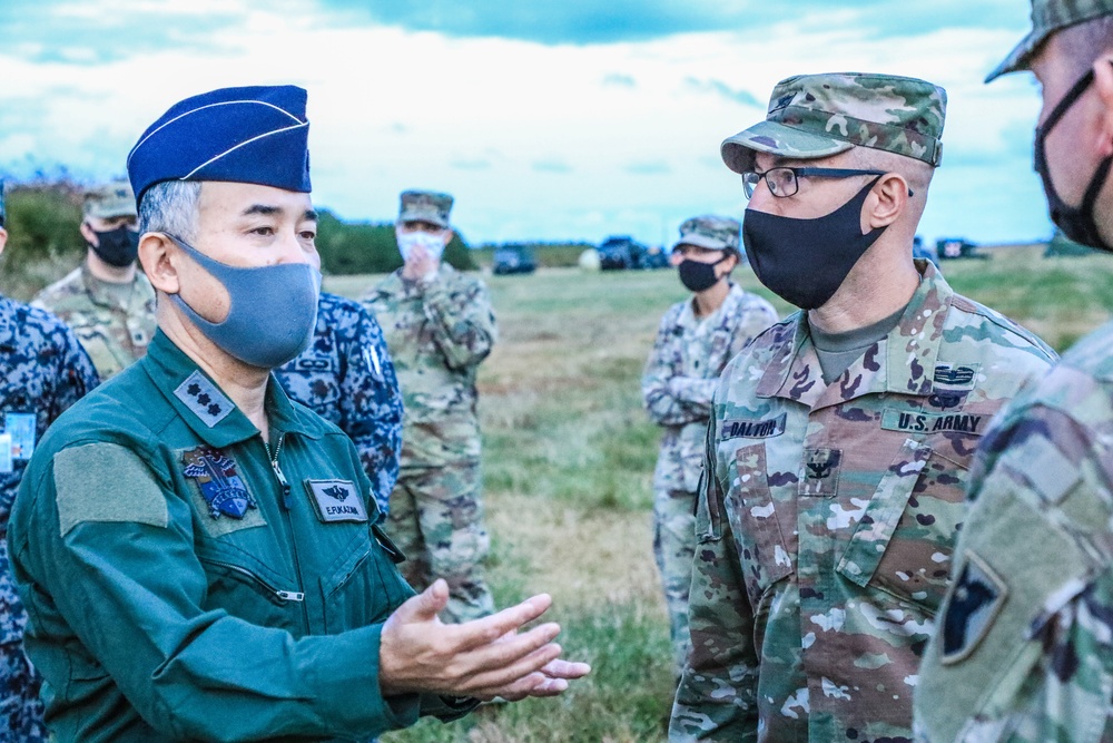 U.S. Army, Japan Air Self-Defense Force leaders discuss integrated Air, Missile Defense
