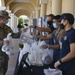 USO Provides Free Lunch for Military