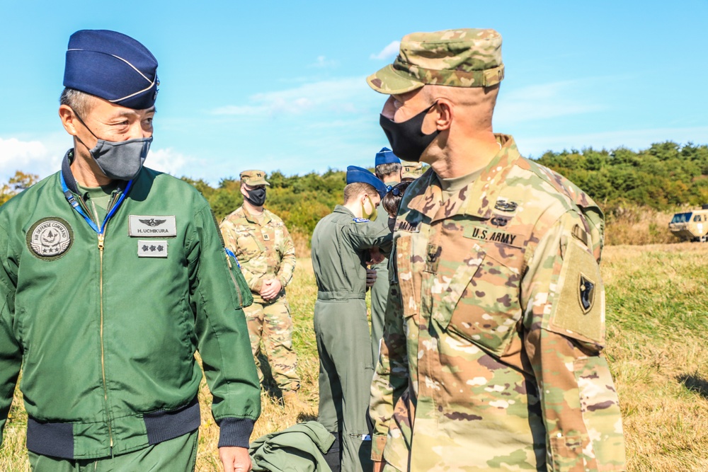 U.S. Army, Japan Air Self-Defense Force leaders discuss integrated Air, Missile Defense