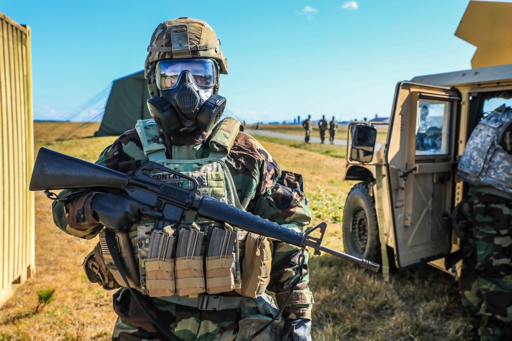 Air Defense Soldiers conduct RSOP training during Keen Edge/Orient Shield 21