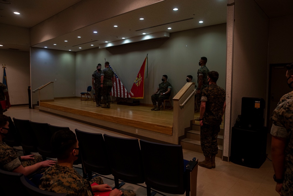 CATC Camp Fuji Marines graduate Lance Corporal Leadership and Ethics Seminar