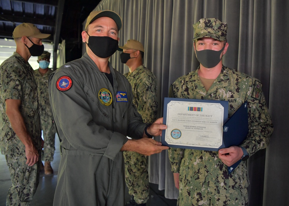 NSF Diego Garcia Sailor of the Quarter Award Ceremony October 29, 2020