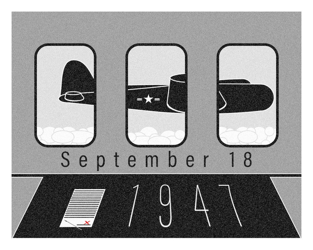 1947 Air Force Birthday Graphic