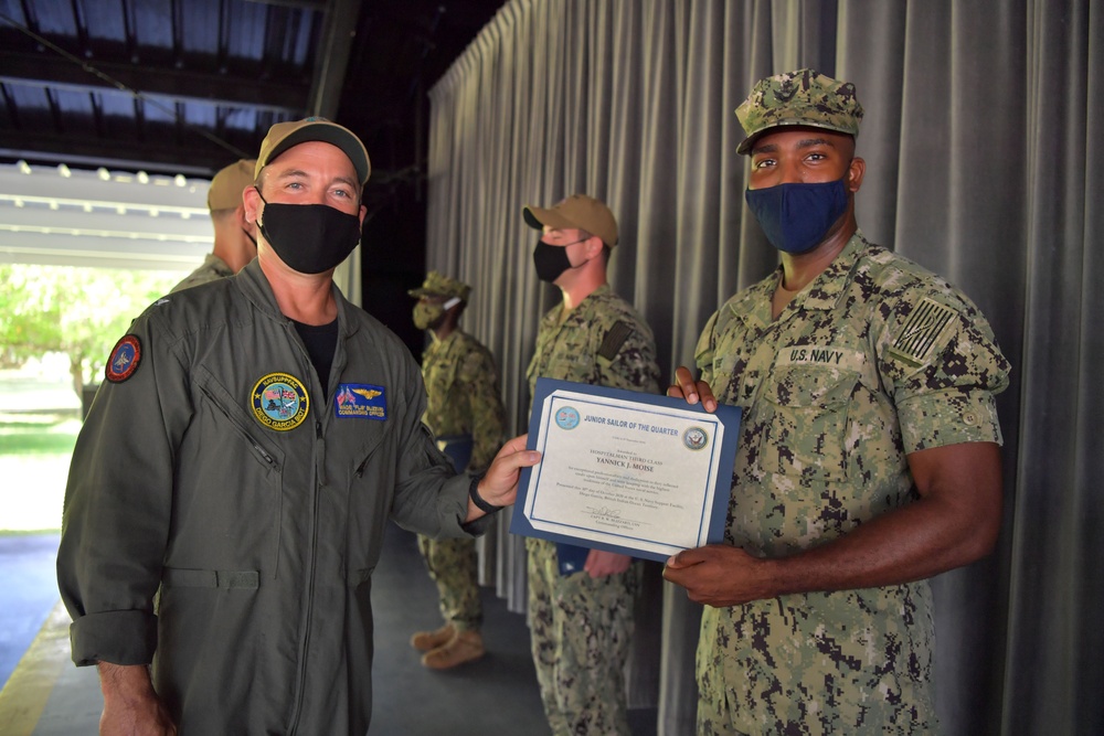 NSF Diego Garcia Sailor of the Quarter Award Ceremony October 29, 2020