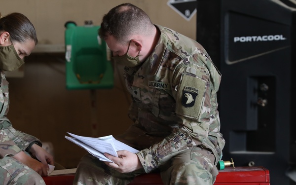 101st DSB assumes Operation Spartan Shield mission