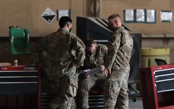 101st DSB assumes Operation Spartan Shield mission