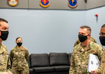 Third Air Force command team visits 501st CSW